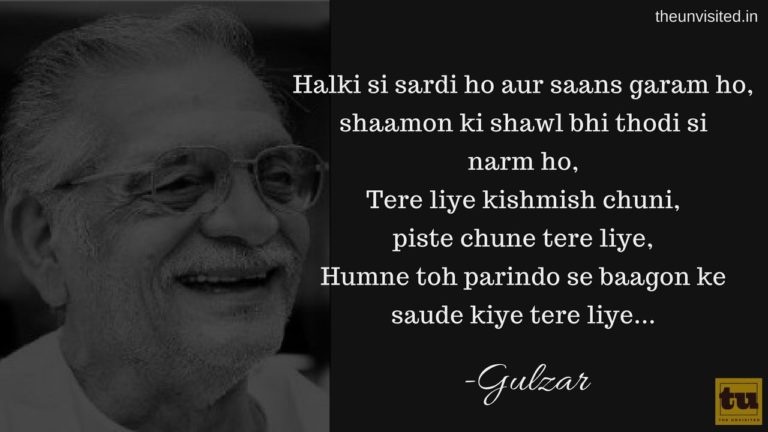 14 Heartfelt Excerpts From Gulzar's Poetries That Will Show You Love ...