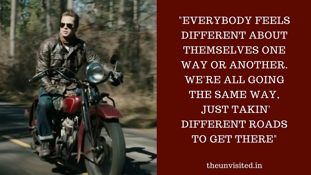 Everybody feels different about themselves one way or another. We're all going the same way, just takin' different roads to get there