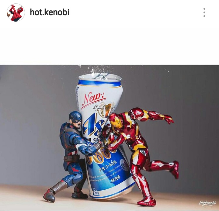 The Unvisited miniature superhero by a japanese photographer