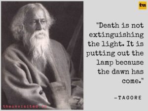 The Unvisited Rabindranath Tagore quote