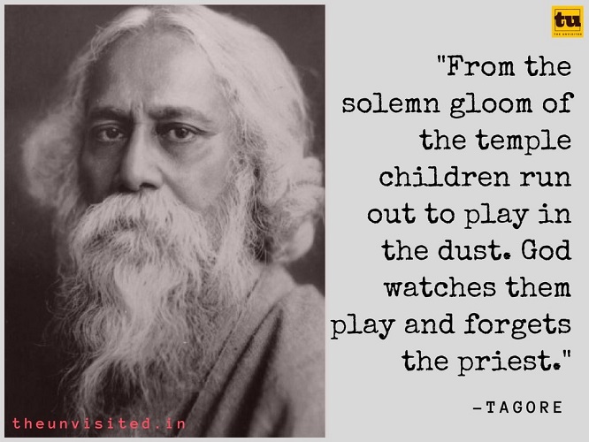 The Unvisited Rabindranath Tagore quote