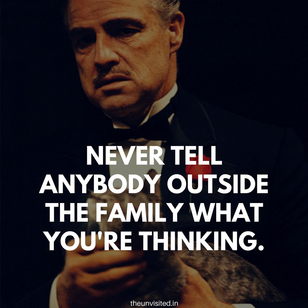 godfather quotes the unvisited movie hollywood Don Vito Corleone 1