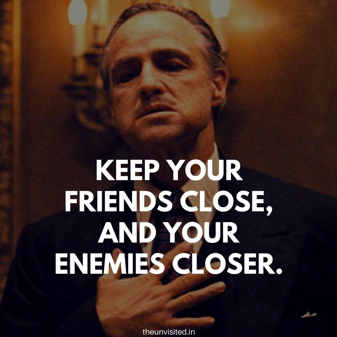 godfather quotes the unvisited movie hollywood Don Vito Corleone 10