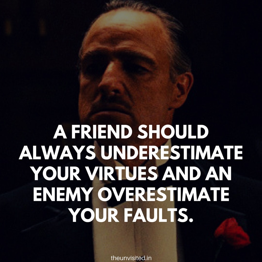 godfather quotes the unvisited movie hollywood Don Vito Corleone 12