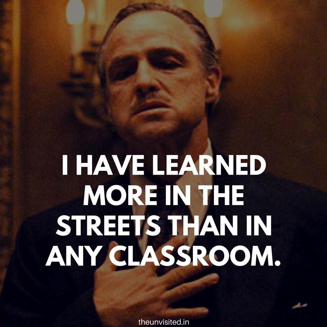godfather quotes the unvisited movie hollywood Don Vito Corleone 6