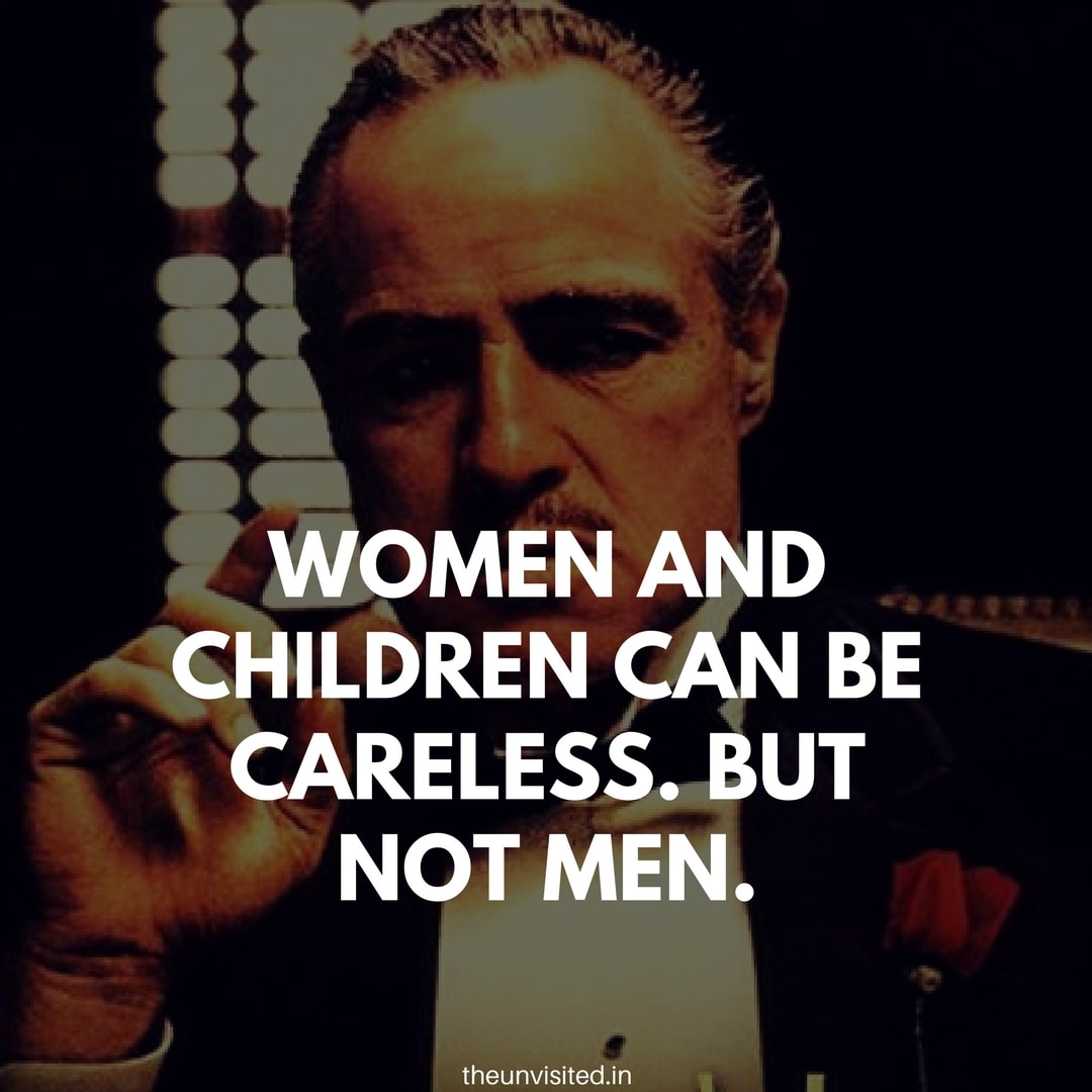 godfather quotes the unvisited movie hollywood Don Vito Corleone 7