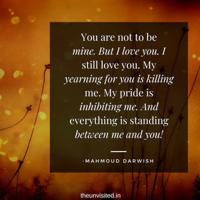 10 Timeless Quotes by Palestinian Poet - Mahmoud Darwish On Life And ...