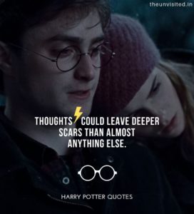 Harry-Potter-Quotes-life-love-friendship-wisdom-writings-Quotes-The-Unvisited-quote-book-writer-j-k-rowling Thoughts could leave deeper scars than almost anything else