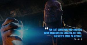 fb cover blog cover superhero the unvisited quotes thanos marvel infinity war avengers inspirational wisdom people motivational wise villain