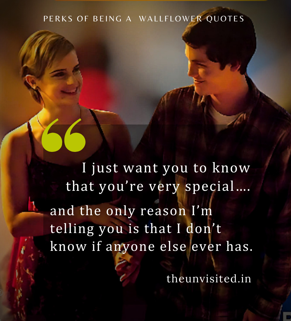 25 Perks Of Being A Wallflower Quotes To Remind You Of Your Teenage Years The Unvisited 6285