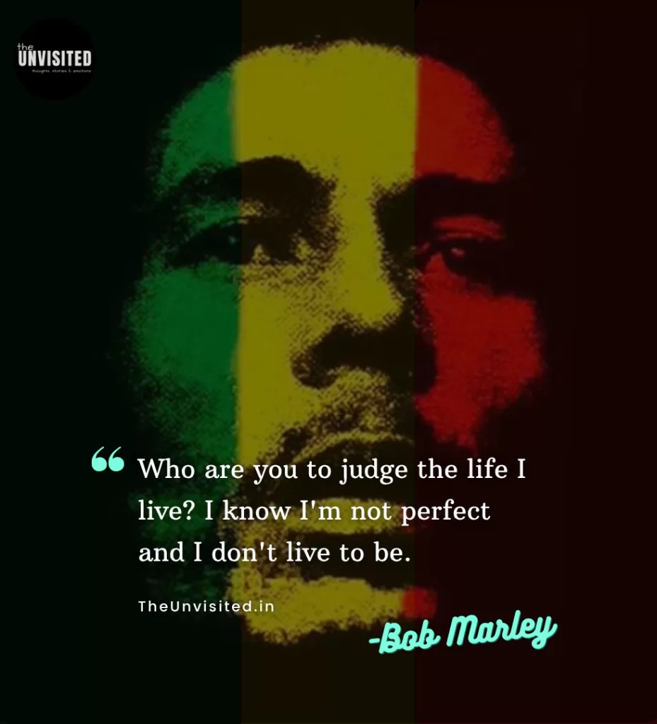 Who are you to judge the life I live? I know I'm not perfect and I don't live to be.